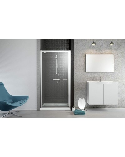 Душевая дверь Radaway Twist DW 100 382003-01 профиль Хром стекло прозрачное