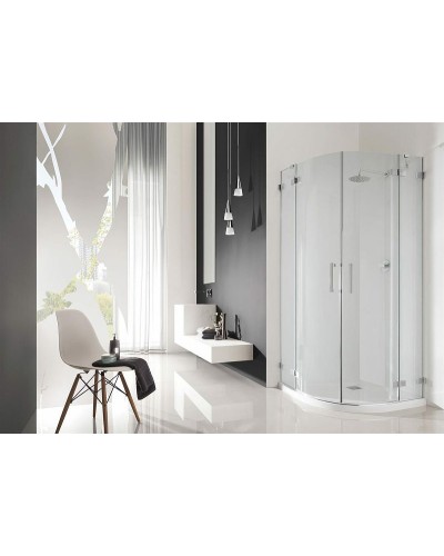 Душевая дверь Radaway Euphoria PDD 100 L 383003-01L профиль Хром стекло прозрачное