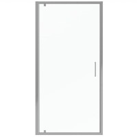 Душевая дверь Bravat Line 100 BD100.4111A профиль Хром стекло прозрачное