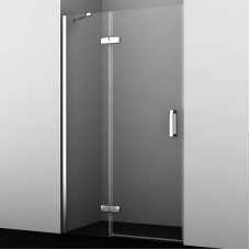 Душевая дверь WasserKRAFT Aller 120 L 10H05L профиль Хром стекло прозрачное