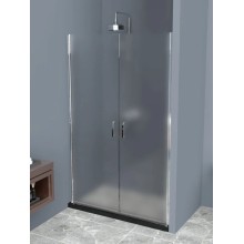 Душевая дверь 60 см BelBagno UNO-B-2-60-P-Cr текстурное стекло