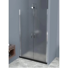 Душевая дверь 60 см BelBagno UNO-B-2-60-P-Cr текстурное стекло