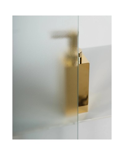 Душевая дверь 60 см BelBagno UNO-B-2-60-P-Cr текстурное стекло