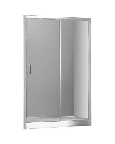 Душевая дверь Aquanet Alfa NAA6121 150 168422 профиль Хром стекло прозрачное