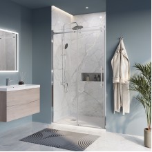 Душевая дверь в проем BelBagno MARINO-BF-1-110-C-Cr