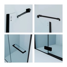 Душевая дверь 120 см IDDIS Slide SLI6BH2i69 прозрачное