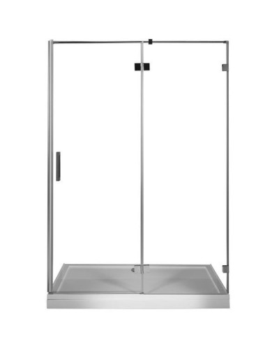 Душевая дверь Aquanet Beta NWD6221 120 L 185428 профиль Хром стекло прозрачное