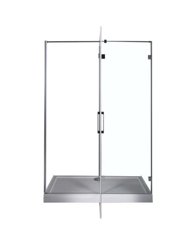 Душевая дверь Aquanet Beta NWD6221 120 L 185428 профиль Хром стекло прозрачное