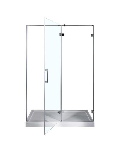 Душевая дверь Aquanet Beta NWD6221 120 L 185428 профиль Хром стекло прозрачное
