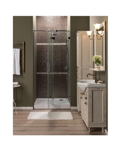 Душевая дверь Aquanet Beta NWD6221 100 L 185947 профиль Хром стекло прозрачное