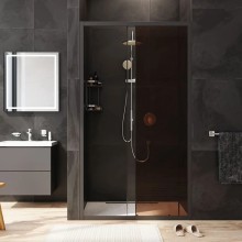 Душевая дверь 110 см Am.Pm Gem W90G-110-1-195BBr бронза