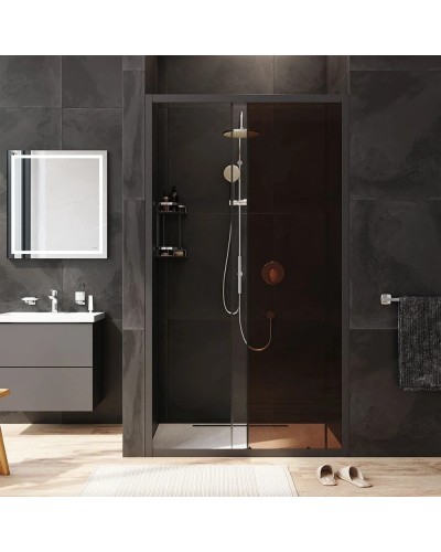 Душевая дверь 110 см Am.Pm Gem W90G-110-1-195BBr бронза