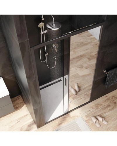 Душевая дверь 110 см Am.Pm Gem W90G-110-1-195BMir зеркальное