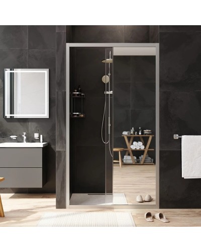 Душевая дверь 110 см Am.Pm Gem W90G-110-1-195MMir зеркальное