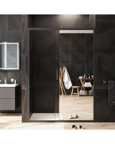 Душевая дверь 140 см Am.Pm Gem W90G-140-1-195BMir зеркальное