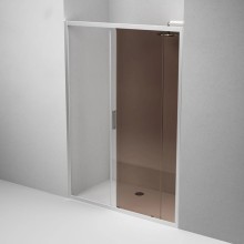 Душевая дверь 140 см Am.Pm Gem W90G-140-1-195MBr бронза