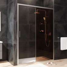 Душевая дверь 140 см Am.Pm Gem W90G-140-1-195MBr бронза