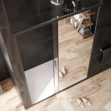 Душевая дверь 140 см Am.Pm Gem W90G-140-1-195MMir зеркальное