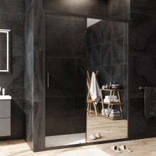 Душевая дверь 140 см Am.Pm Gem W90G-140-1-195MMir зеркальное