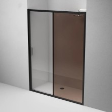 Душевая дверь 150 см Am.Pm Gem W90G-150-1-195BBr бронза