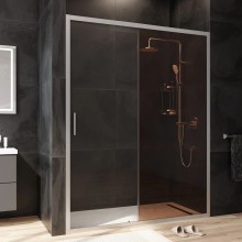 Душевая дверь 150 см Am.Pm Gem W90G-150-1-195MBr бронза