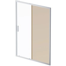 Душевая дверь 150 см Am.Pm Gem W90G-150-1-195MBr бронза