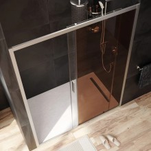 Душевая дверь 150 см Am.Pm Gem W90G-150-1-195MBr бронза