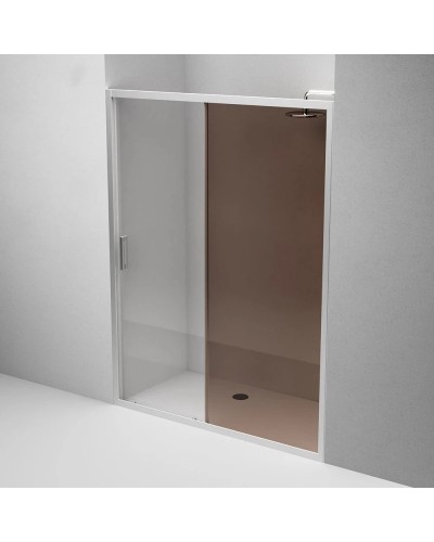 Душевая дверь 150 см Am.Pm Gem W90G-150-1-195MBr бронза