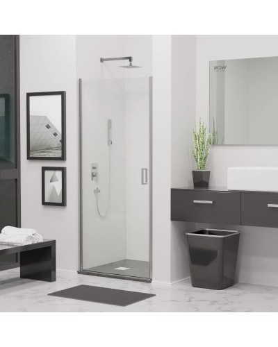 Душевая дверь 90 см RGW LE-03 Leipzig 06120309-11 прозрачное