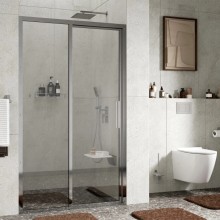 Душевая дверь 120 см WasserKRAFT Lopau 32S05L прозрачное