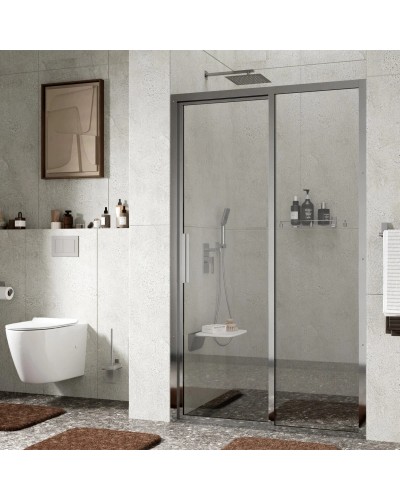 Душевая дверь 120 см WasserKRAFT Lopau 32S05R прозрачное