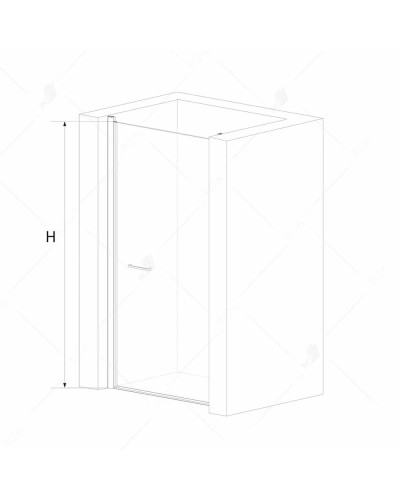 Душевая дверь 60 см RGW PA-03 Passage 04080306-11 прозрачное