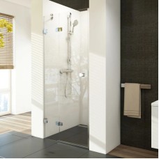 Душевая дверь 80 см Ravak Brilliant BSD2 A-L + B SET L 0UL4AA00Z1 + D01000A084 прозрачное