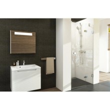 Душевая дверь 100 см Ravak Brilliant BSD2 A-R + B SET R 0UPAAA00Z1 + D01000A085 прозрачное