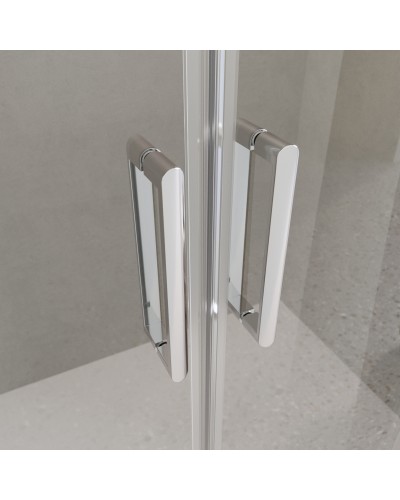 Душевая дверь в нишу BelBagno LUCE-BF-2-140-C-Cr