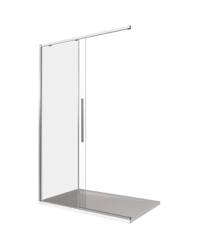 Душевая дверь 110 см Good Door Idea WTW-110-C-CH прозрачное