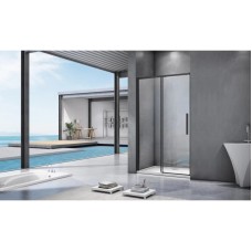 Душевая дверь 140 см Good Door Idea WTW-140-C-B прозрачное