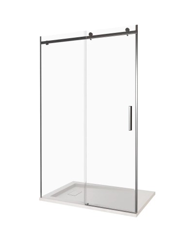 Душевая дверь 140 см Good Door Galaxy WTW-140-C-B прозрачное