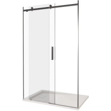 Душевая дверь 140 см Good Door Galaxy WTW-140-C-B прозрачное