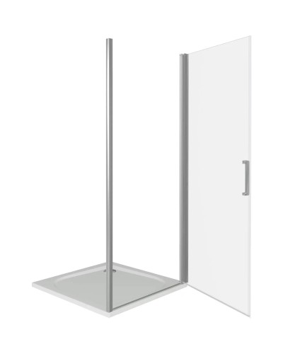 Душевая дверь 80 см Good Door Fantasy DR-80-С-CH прозрачное