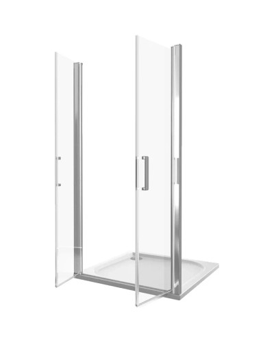 Душевая дверь 80 см Good Door Fantasy SD-80-C-CH прозрачное