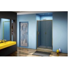 Душевая дверь 120 см Good Door Jazz WTW-120-B-BR тонированное