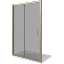 Душевая дверь 120 см Good Door Jazz WTW-120-B-BR тонированное