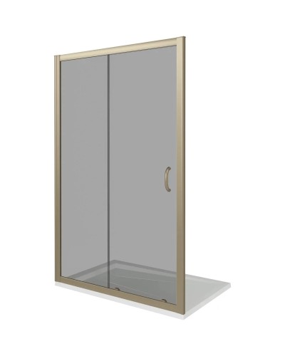 Душевая дверь 130 см Good Door Jazz WTW-130-B-BR тонированное