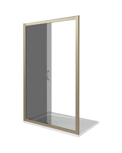 Душевая дверь 130 см Good Door Jazz WTW-130-B-BR тонированное