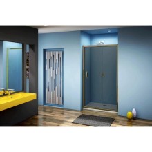 Душевая дверь 140 см Good Door Jazz WTW-140-B-BR тонированное