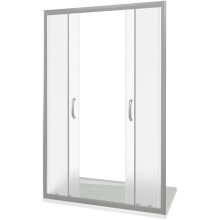 Душевая дверь 190 см Good Door Infinity WTW-TD-190-G-CH grape
