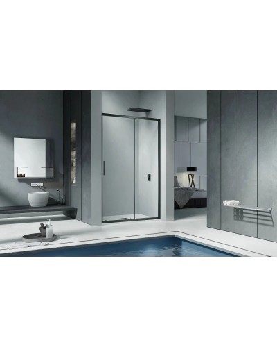 Душевая дверь 120 см Good Door Cofe WTW-120-C-B прозрачное