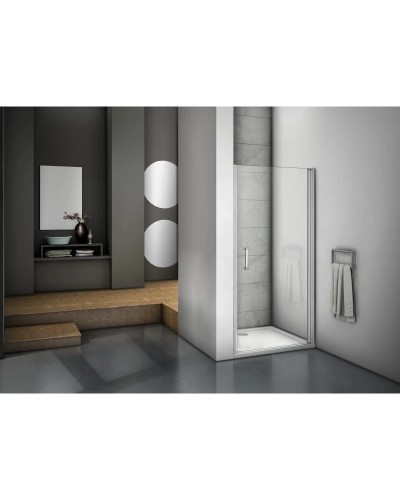 Душевая дверь 80 см Good Door Mokka DR-80-C-WE прозрачное