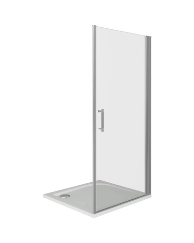 Душевая дверь 90 см Good Door Mokka DR-90-C-WE прозрачное